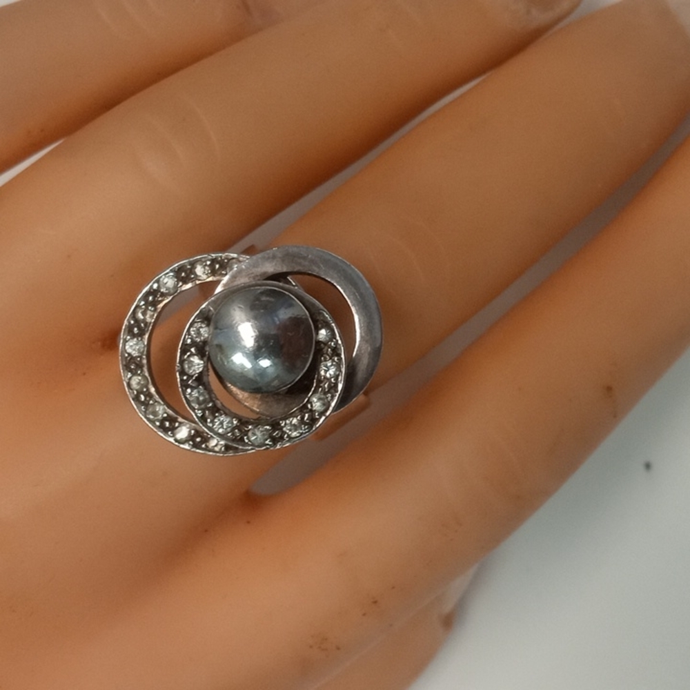 Silver Spinner Ring - image 3